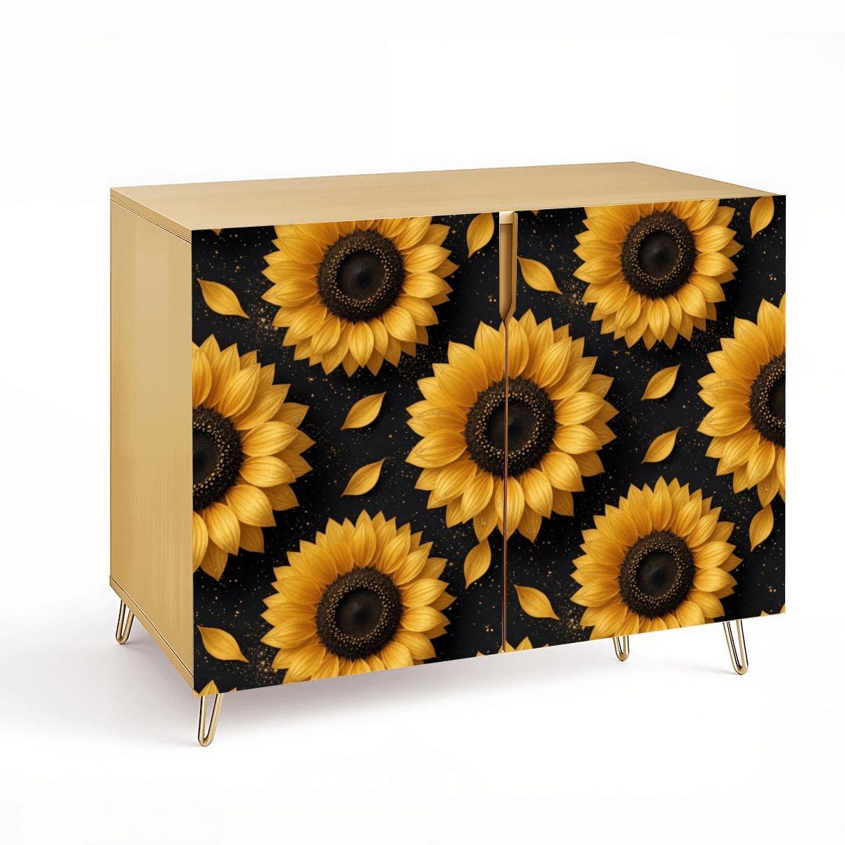 Wooden Storage Cabinet 47slonecznikiv2aop