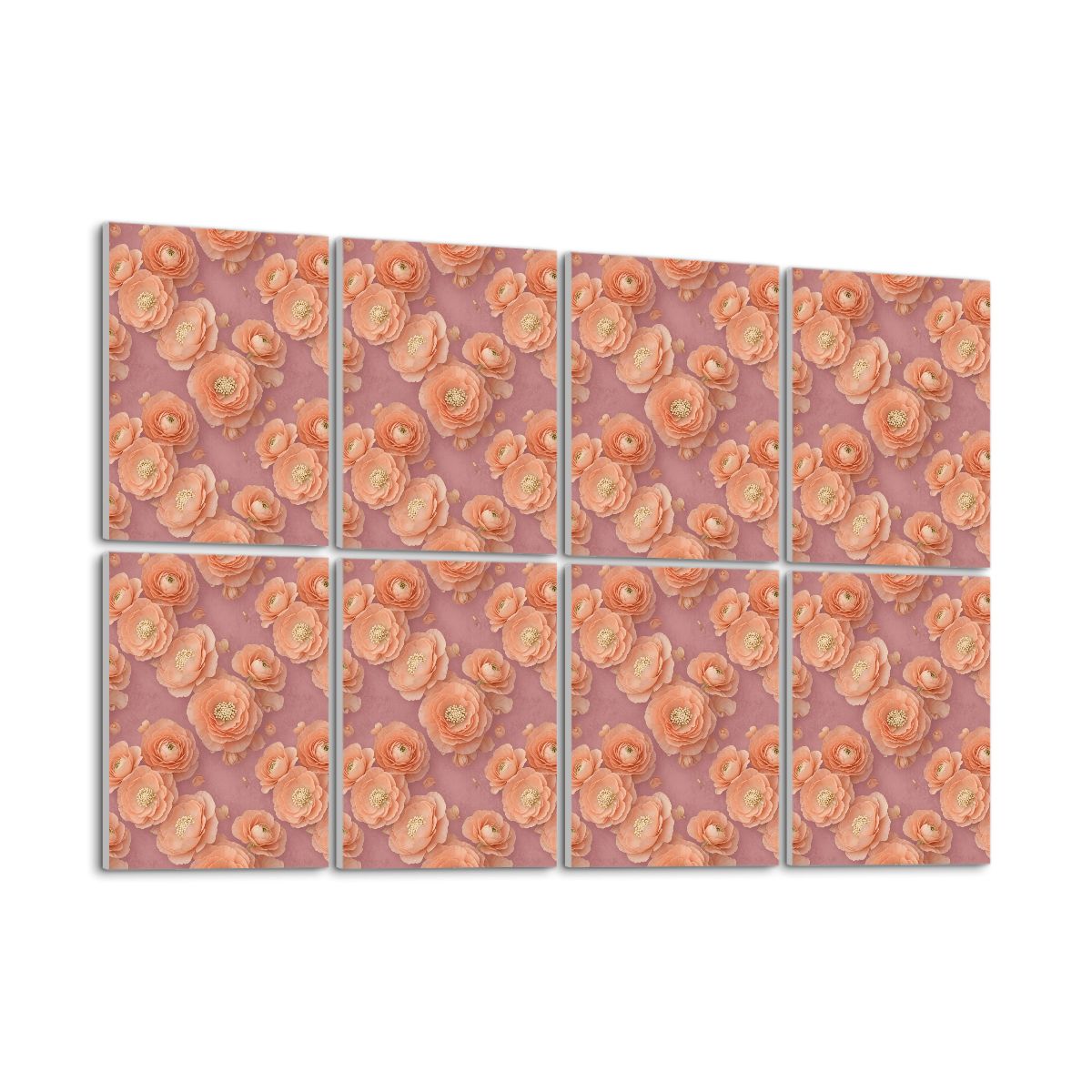 Jaskry Brzoskwinia — Acoustic panels, 8 pcs