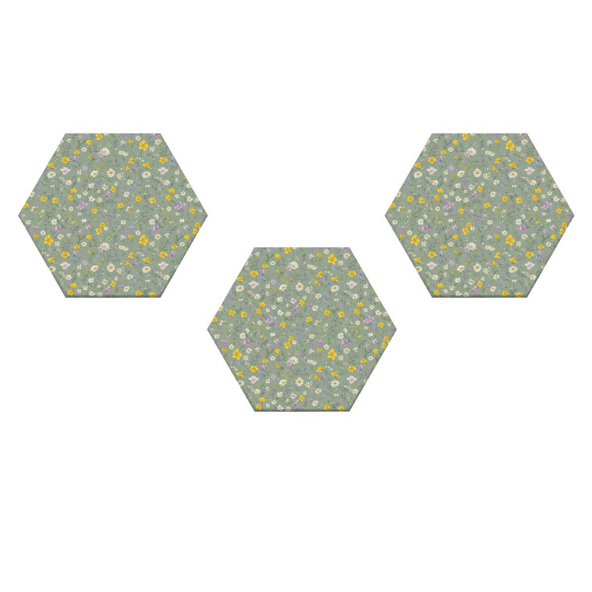 Lacka Szalwia — Hexagon acoustic panels