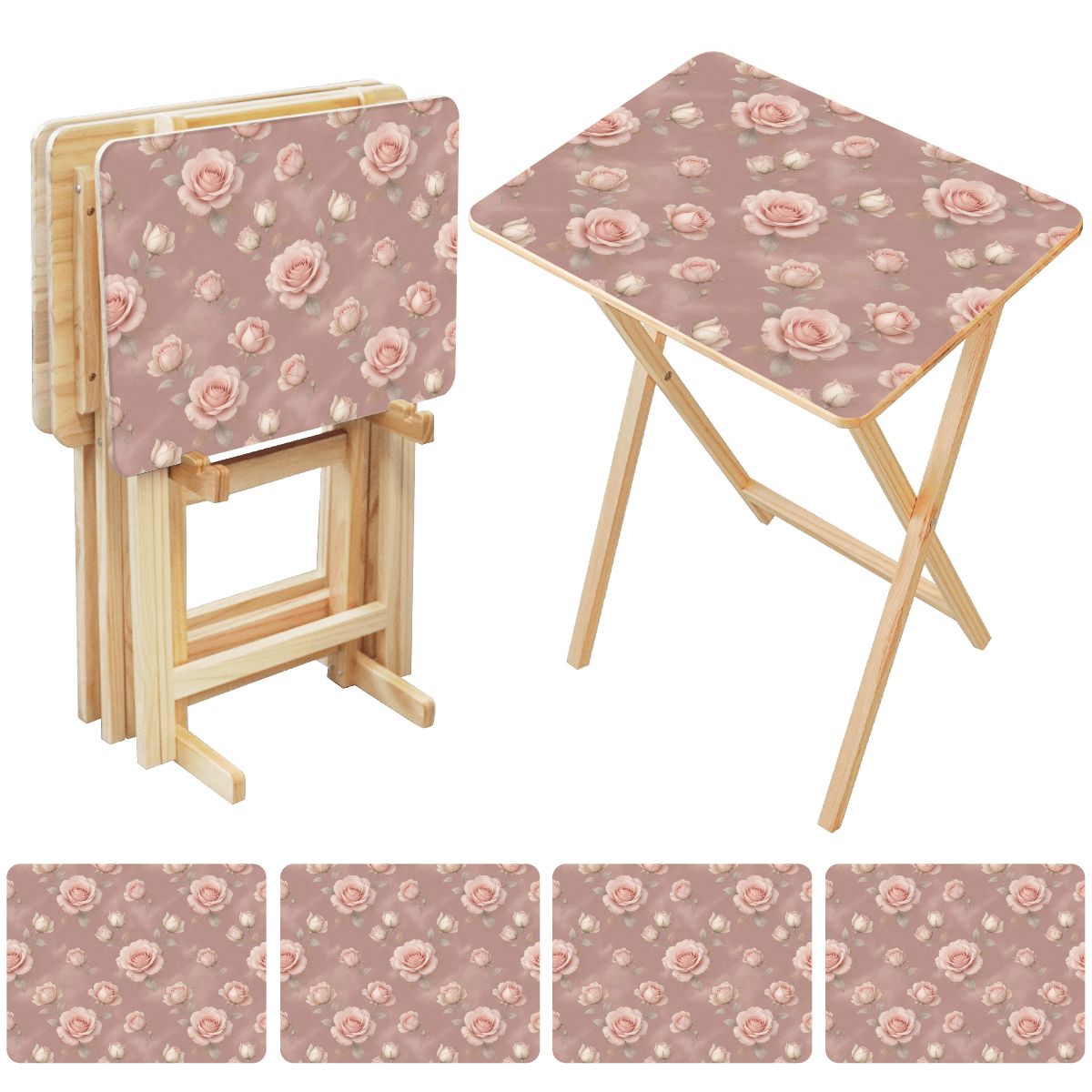 Roze Blush — TV tray