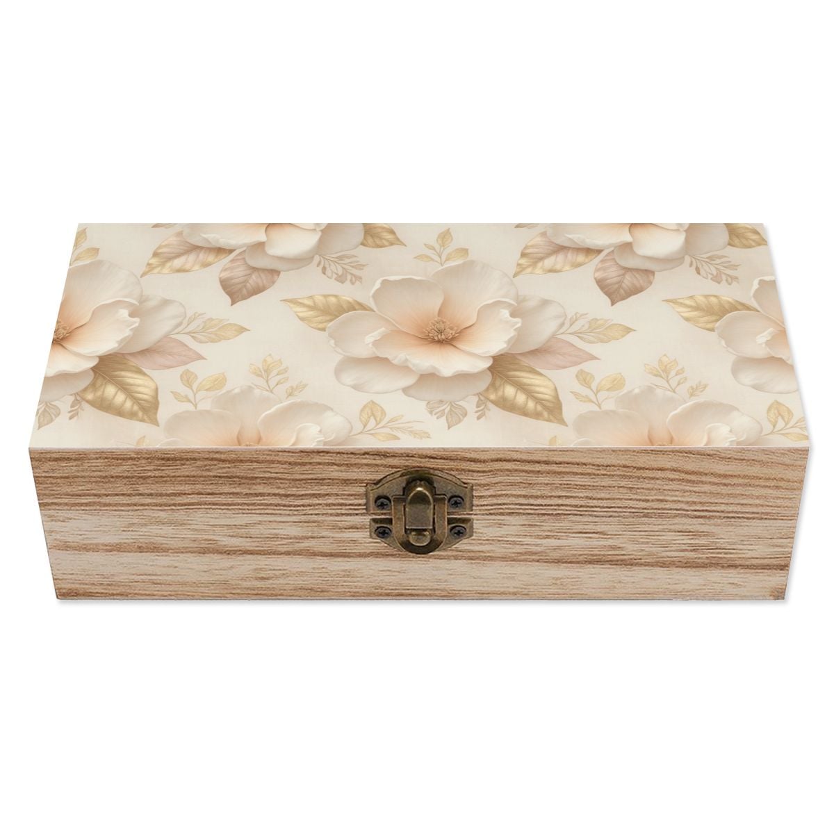 Wooden Storage Box 04magnoliechampagneaop
