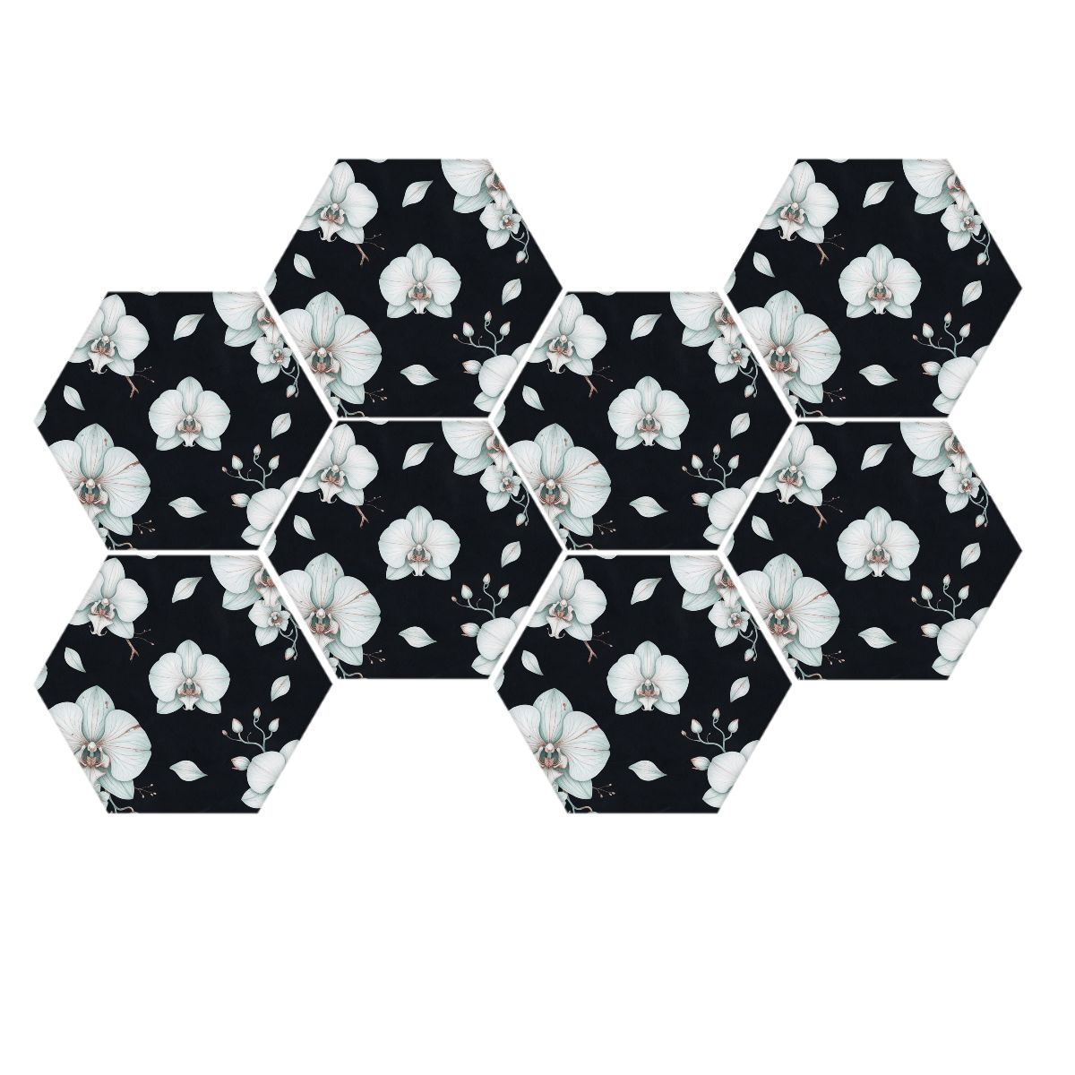 Orchidee Noc — Hexagon acoustic panels