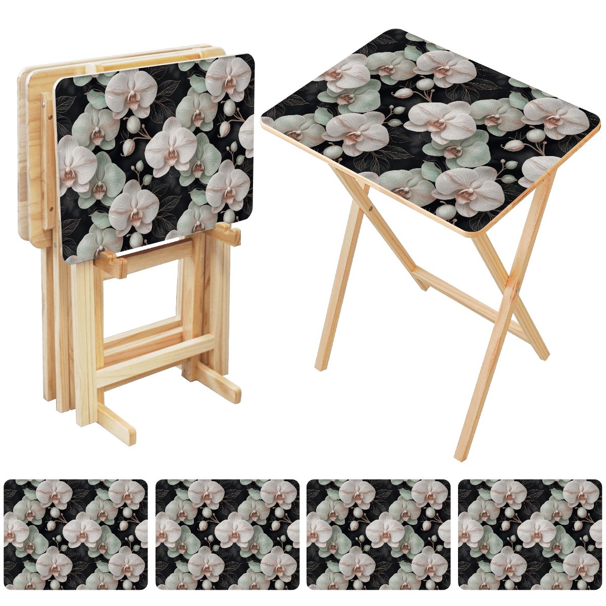 Orchidee Geste — TV tray