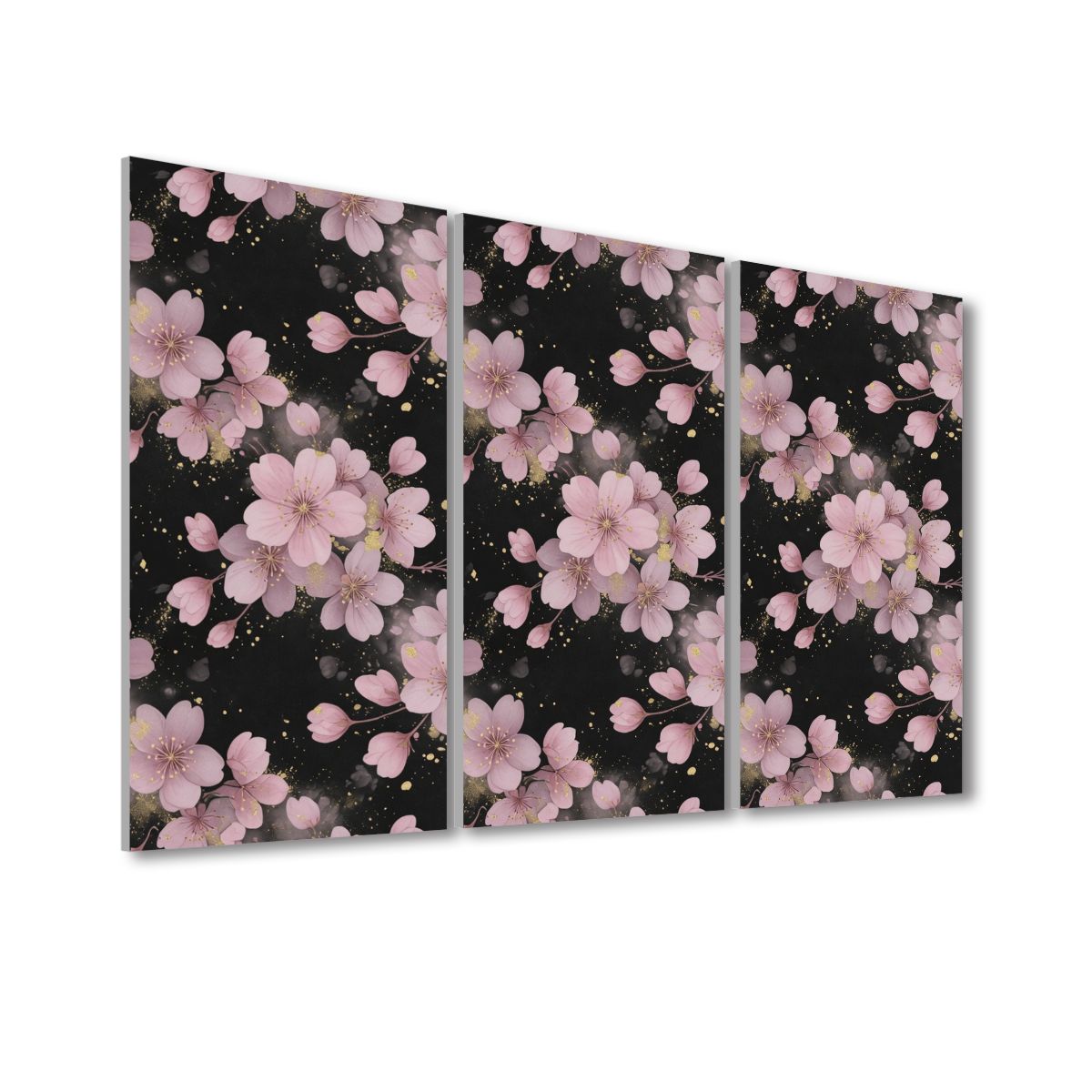3 Panels Sound Absorbing Wall Art 32sakuragestaaop
