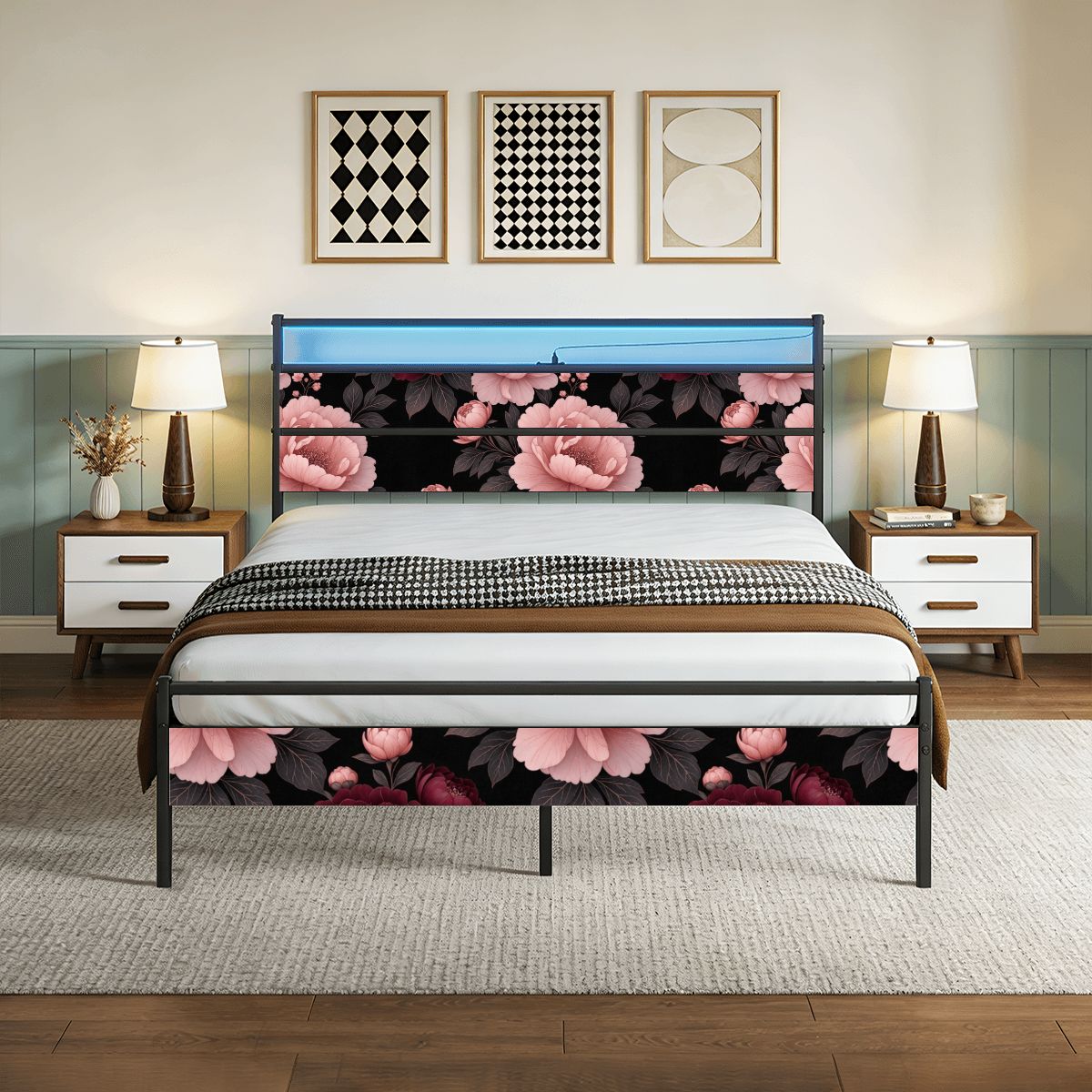 Bed Frame 01peoniegardenaop
