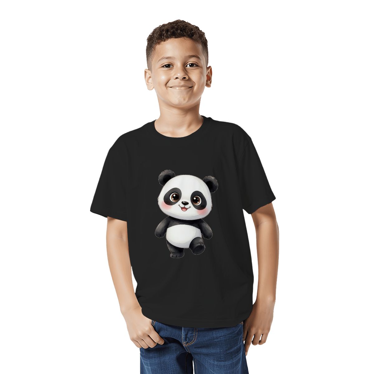 Kids' Cotton TShirt (Made in USA) 02panda