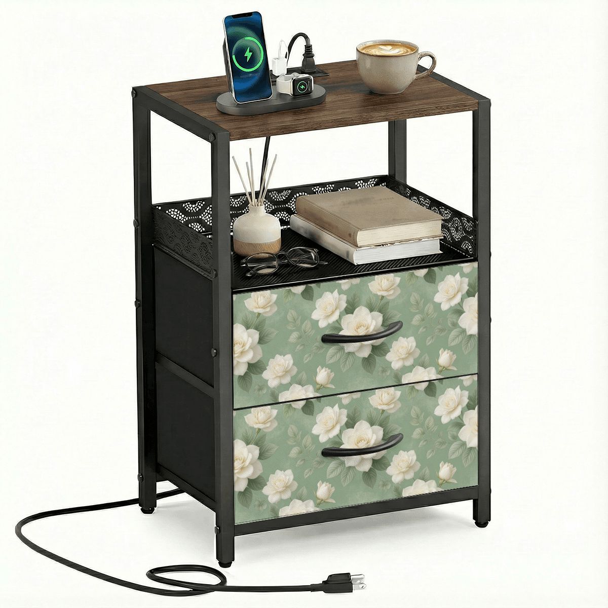 Gardenie Sage — Bedside table