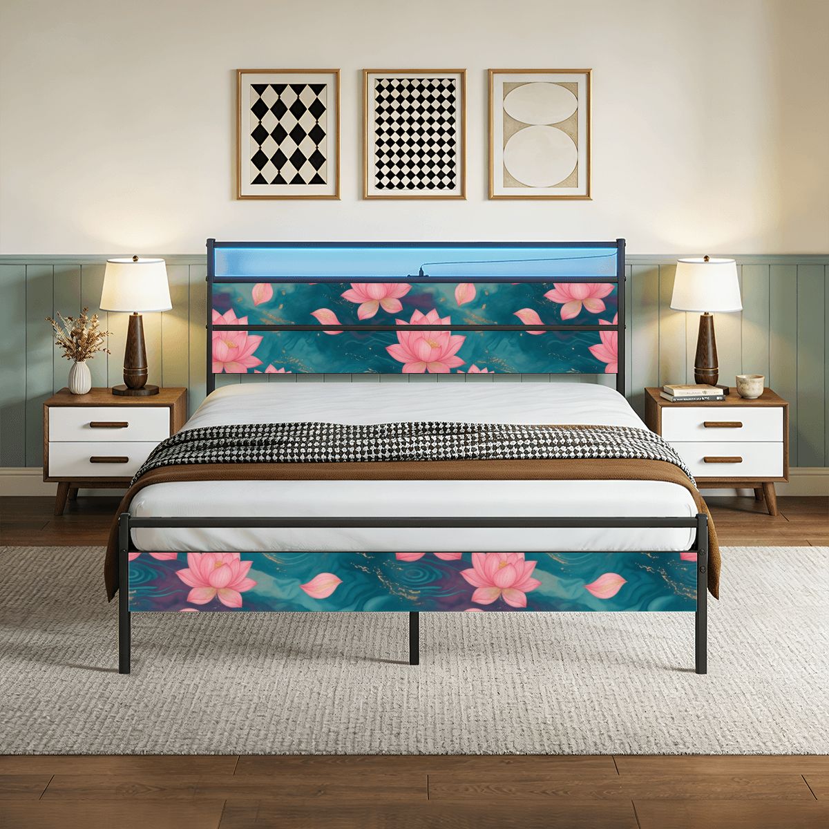 Bed Frame 15lotosytealaop
