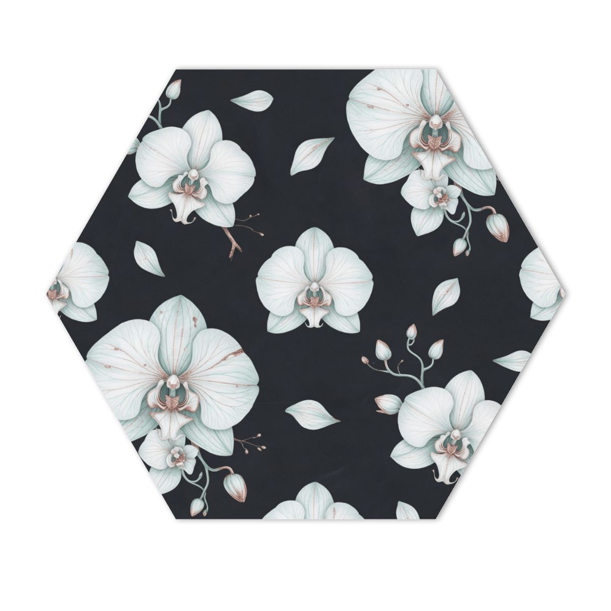 Hexagon Sound Absorbing Panel 1 Piece 03orchideenocaop