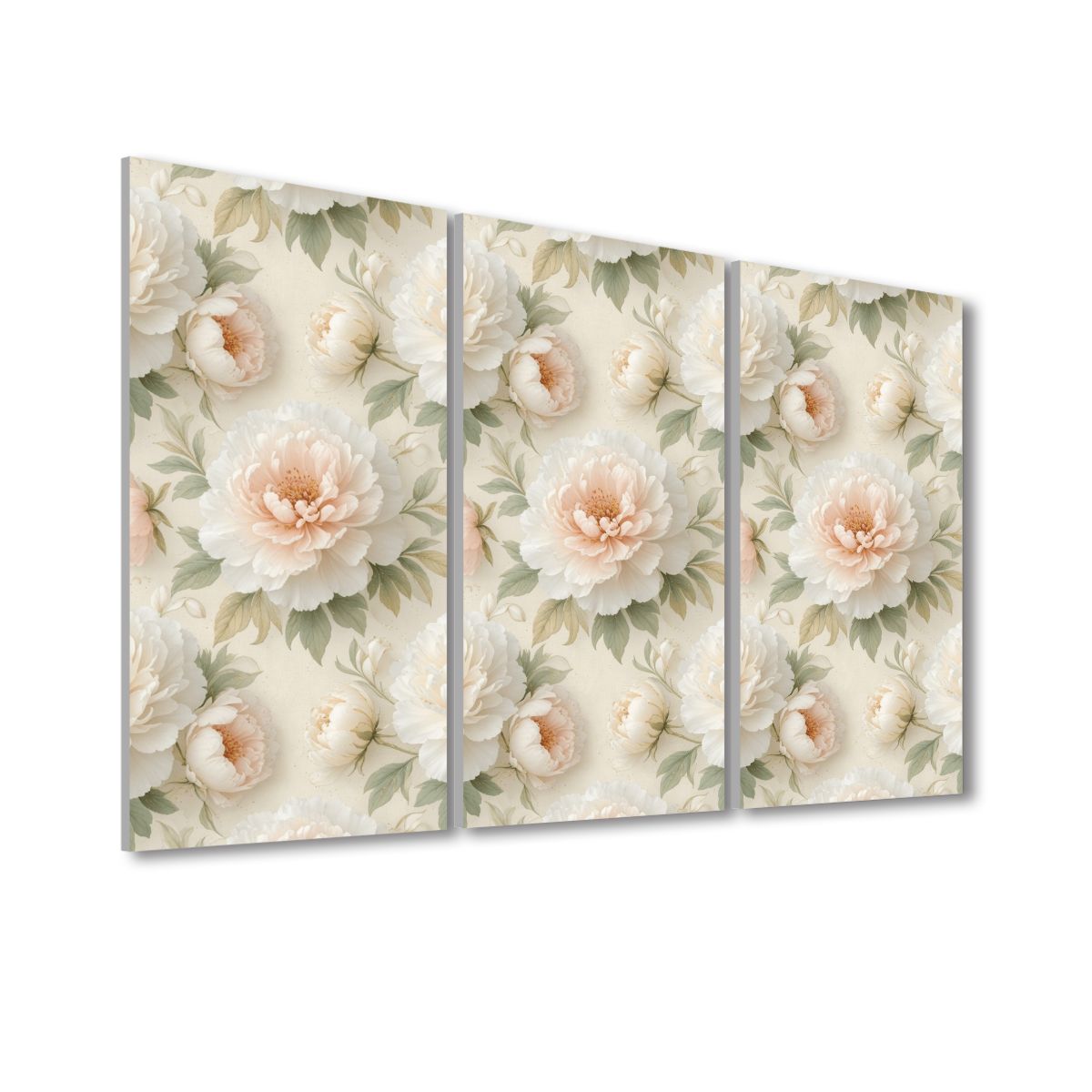 Peonie Biala — Acoustic panels, 3 pcs