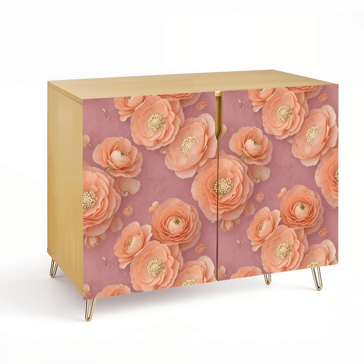 Wooden Storage Cabinet 19jaskrybrzoskwiniaaop