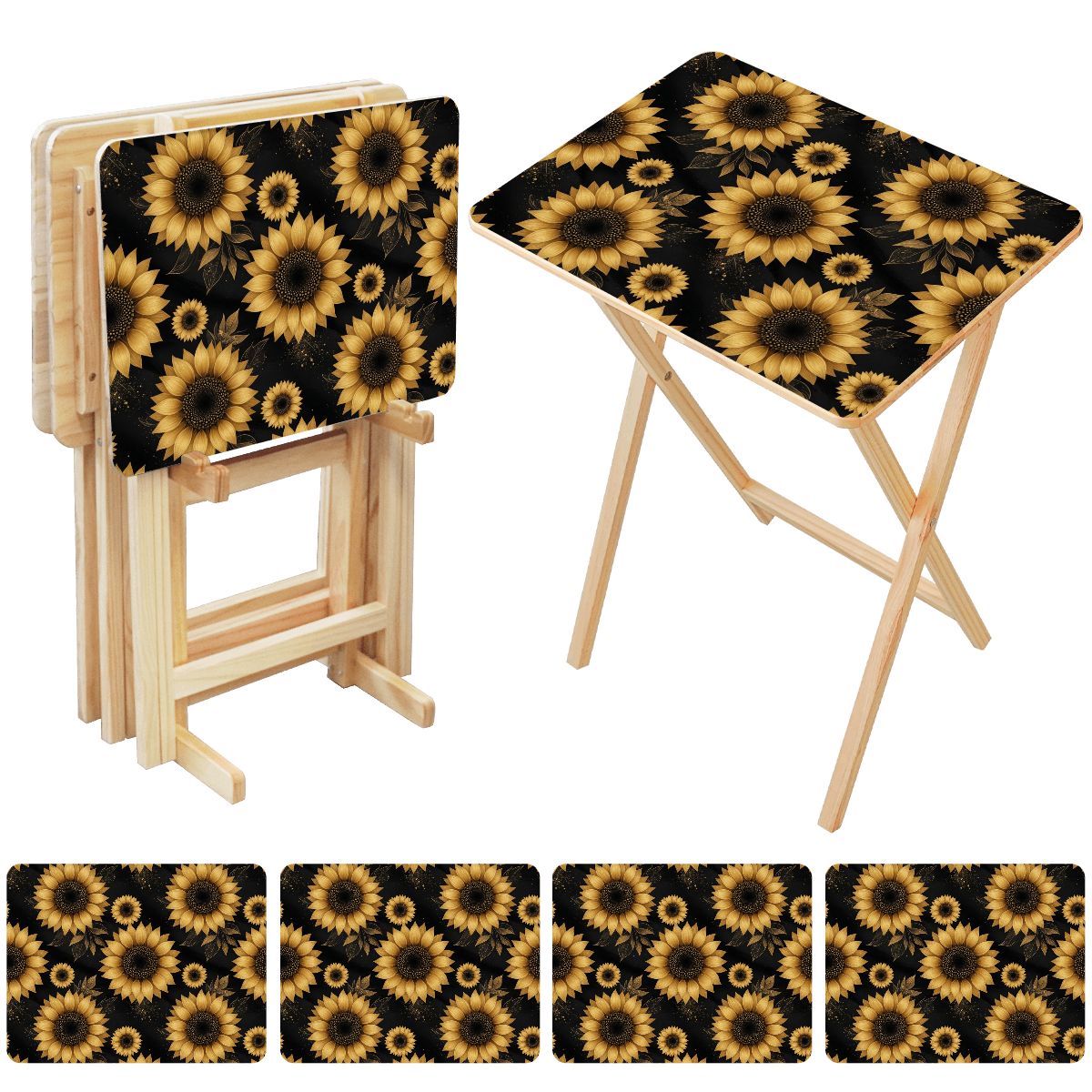 Sloneczniki Gold — TV tray