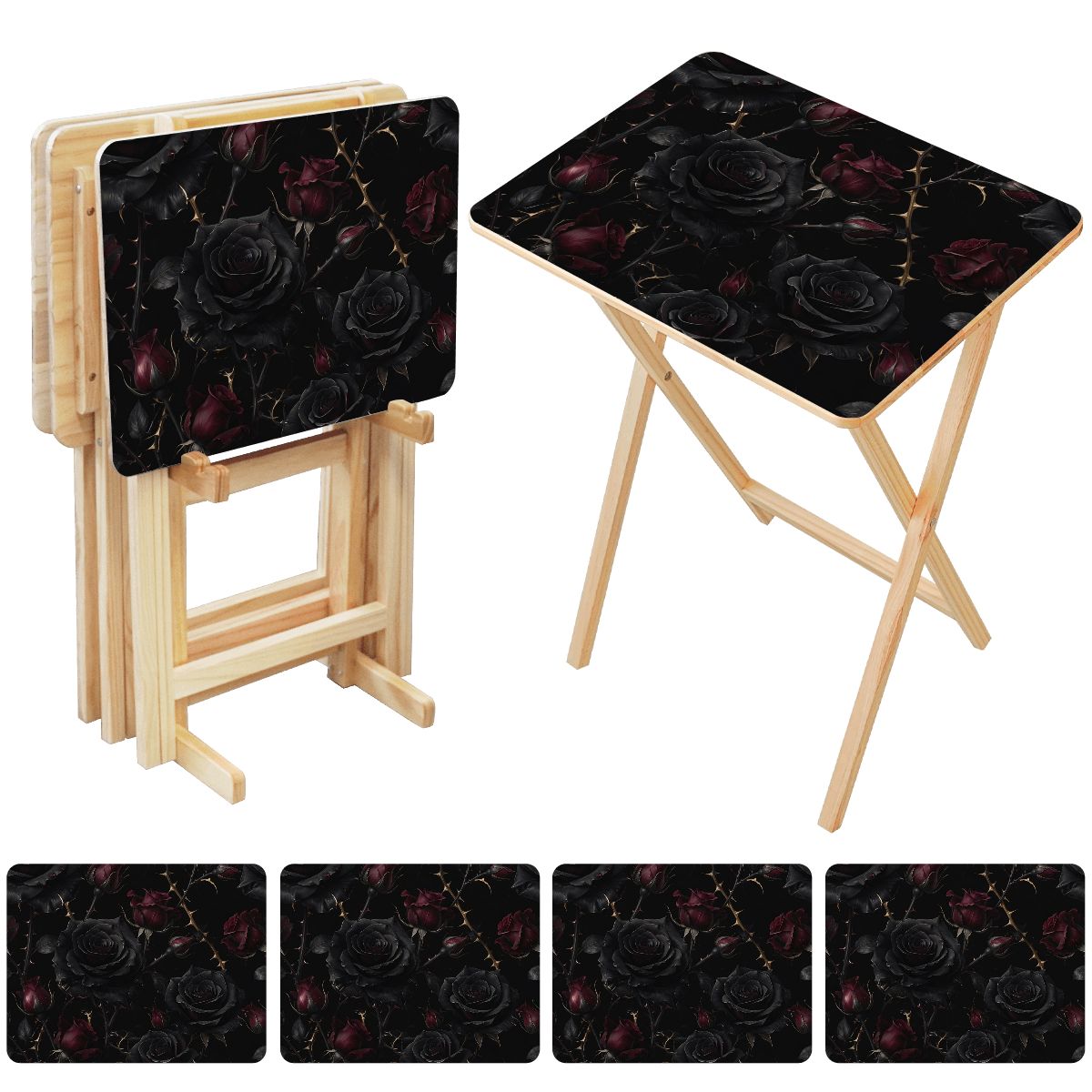 Roza Noir — TV tray