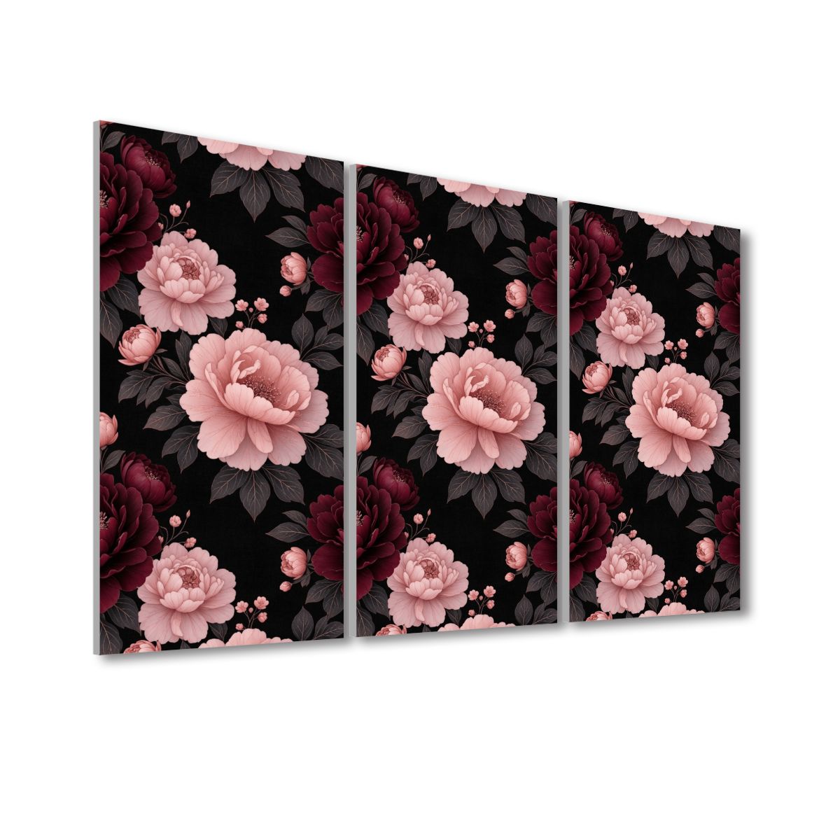 Peonie Garden — Acoustic panels, 3 pcs