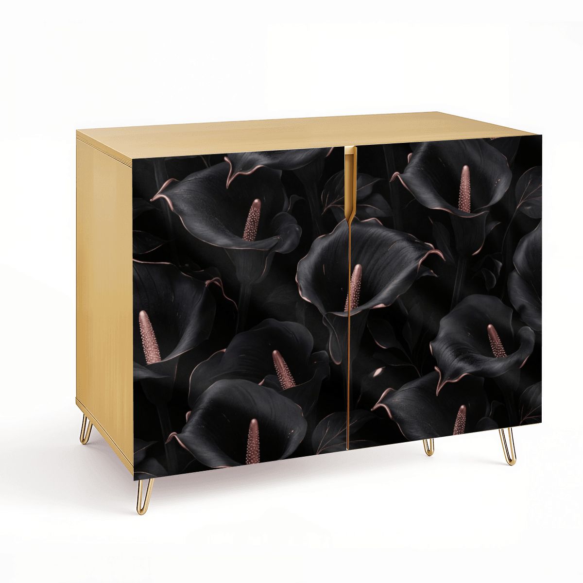 Wooden Storage Cabinet (Made in USA) 30kalienoirv2aop