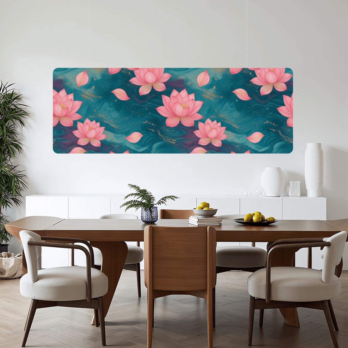 Lotosy Teal — Ceiling lamp