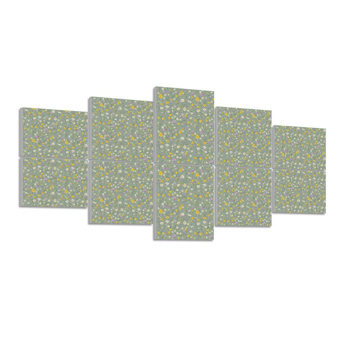10 Panels Sound Absorbing Wall Art 24lackaszalwiaaop