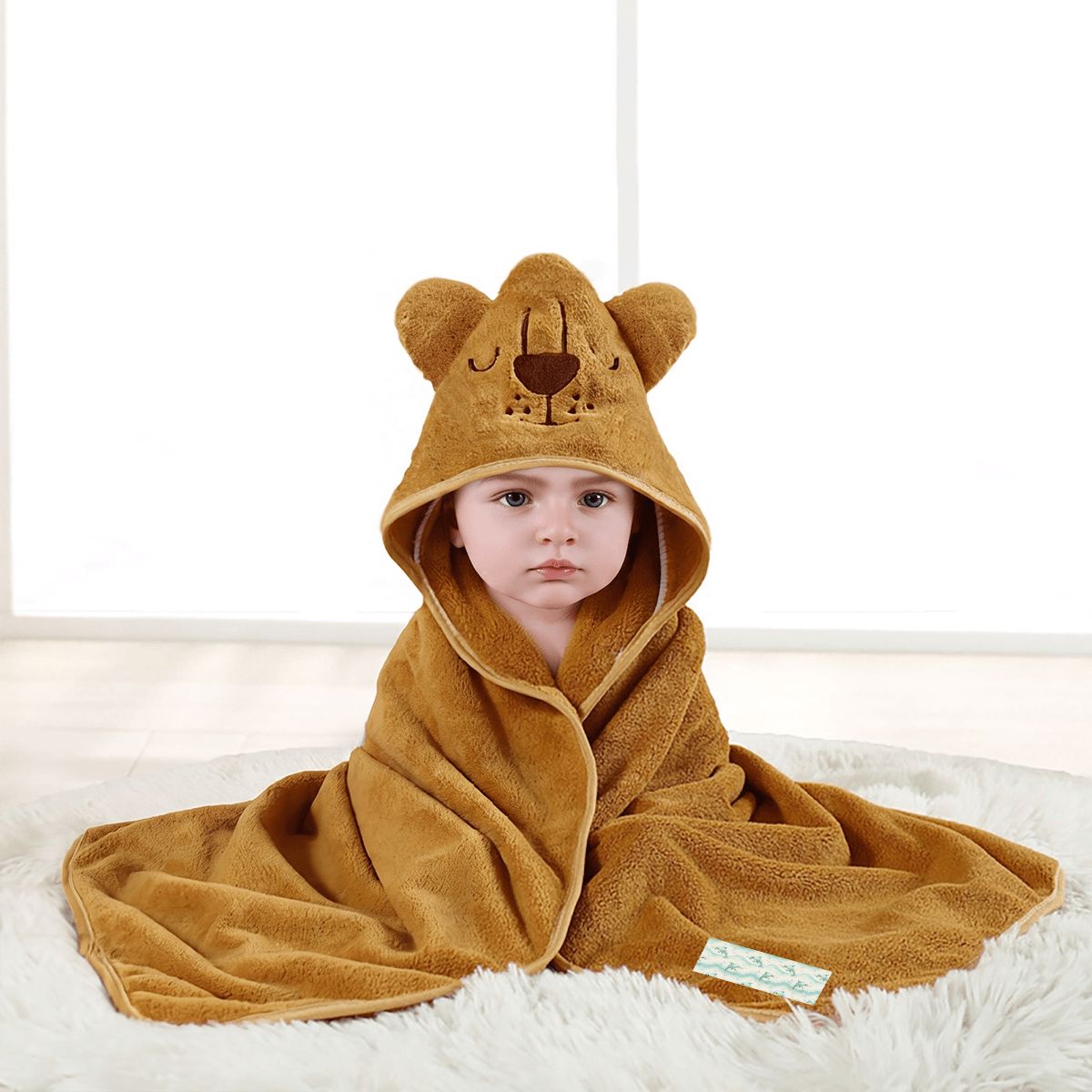 Hooded Baby Blanket 02oceandelfinkadense