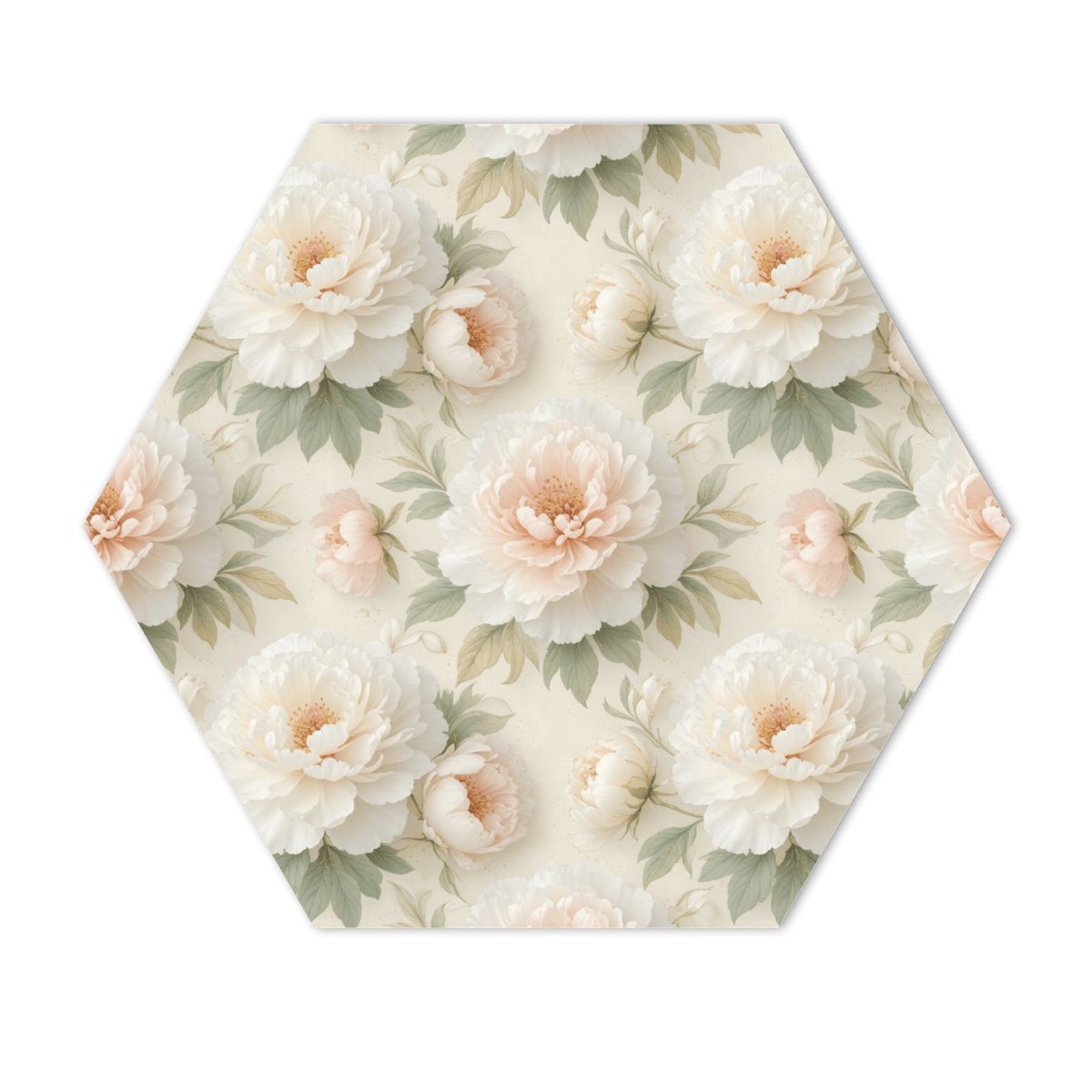 Peonie Biala — Hexagon acoustic panel