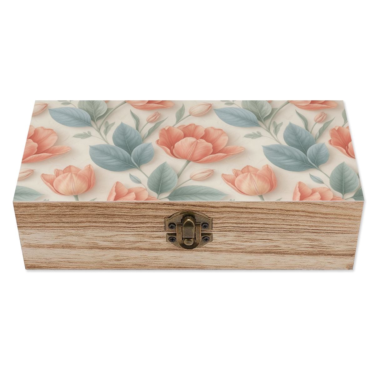 Wooden Storage Box 39tulipanyv2aop