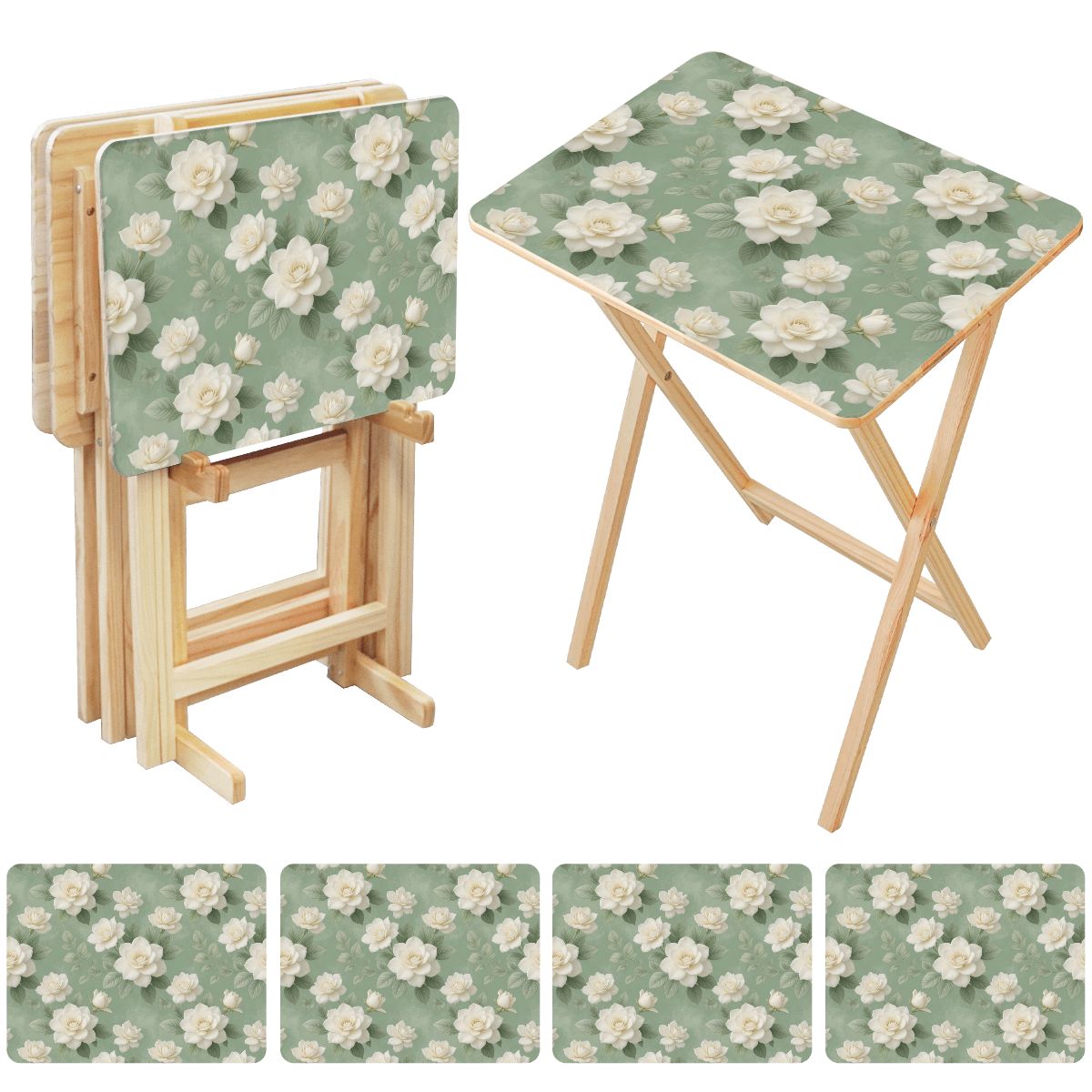 Gardenie Sage — TV tray