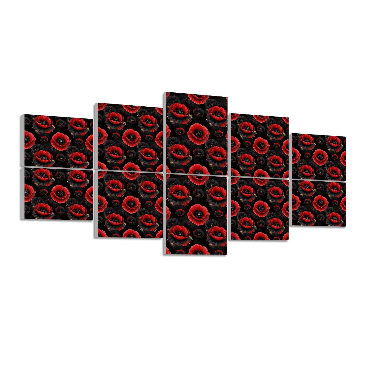 10 Panels Sound Absorbing Wall Art 17makinoiraop