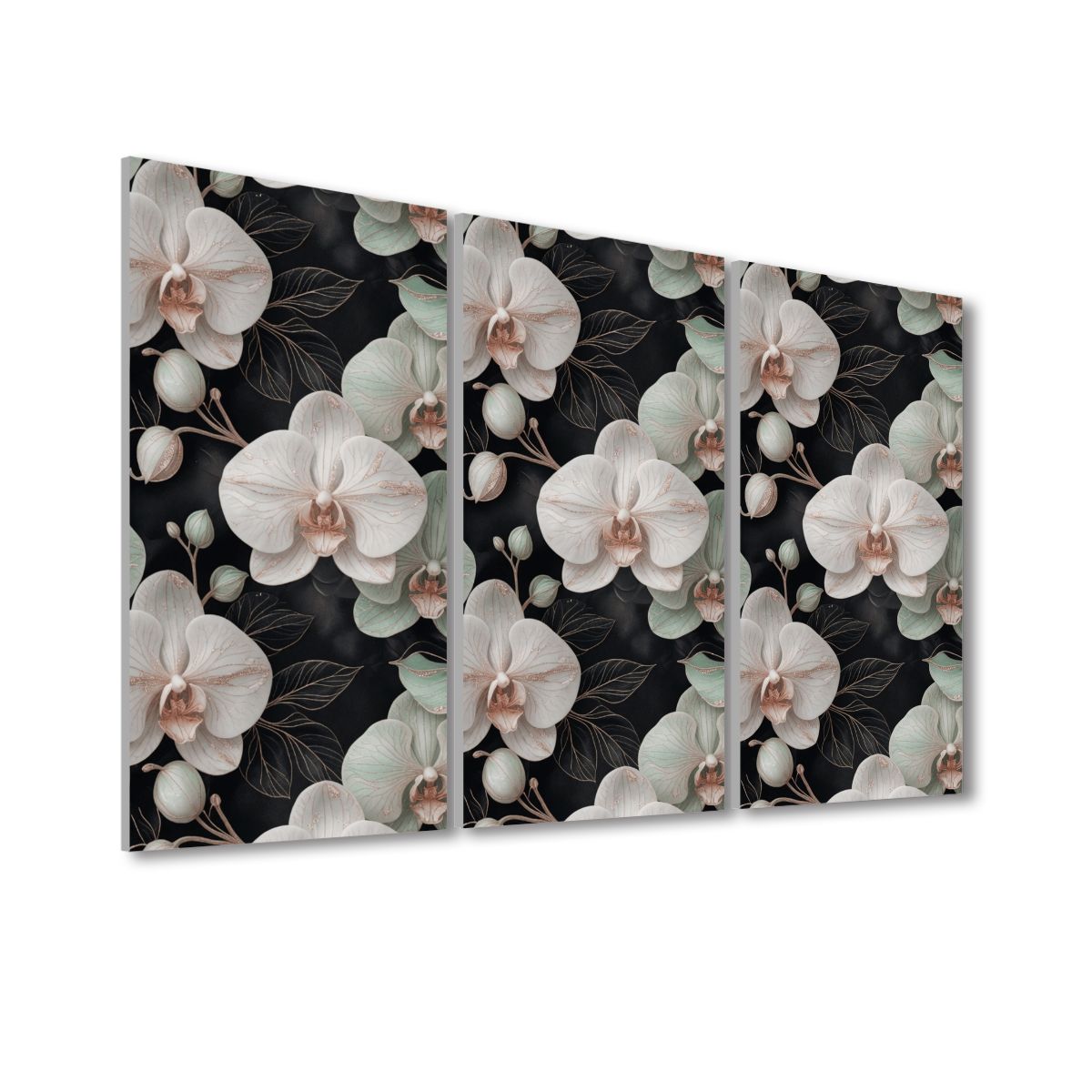 3 Panels Sound Absorbing Wall Art 28orchideegesteaop