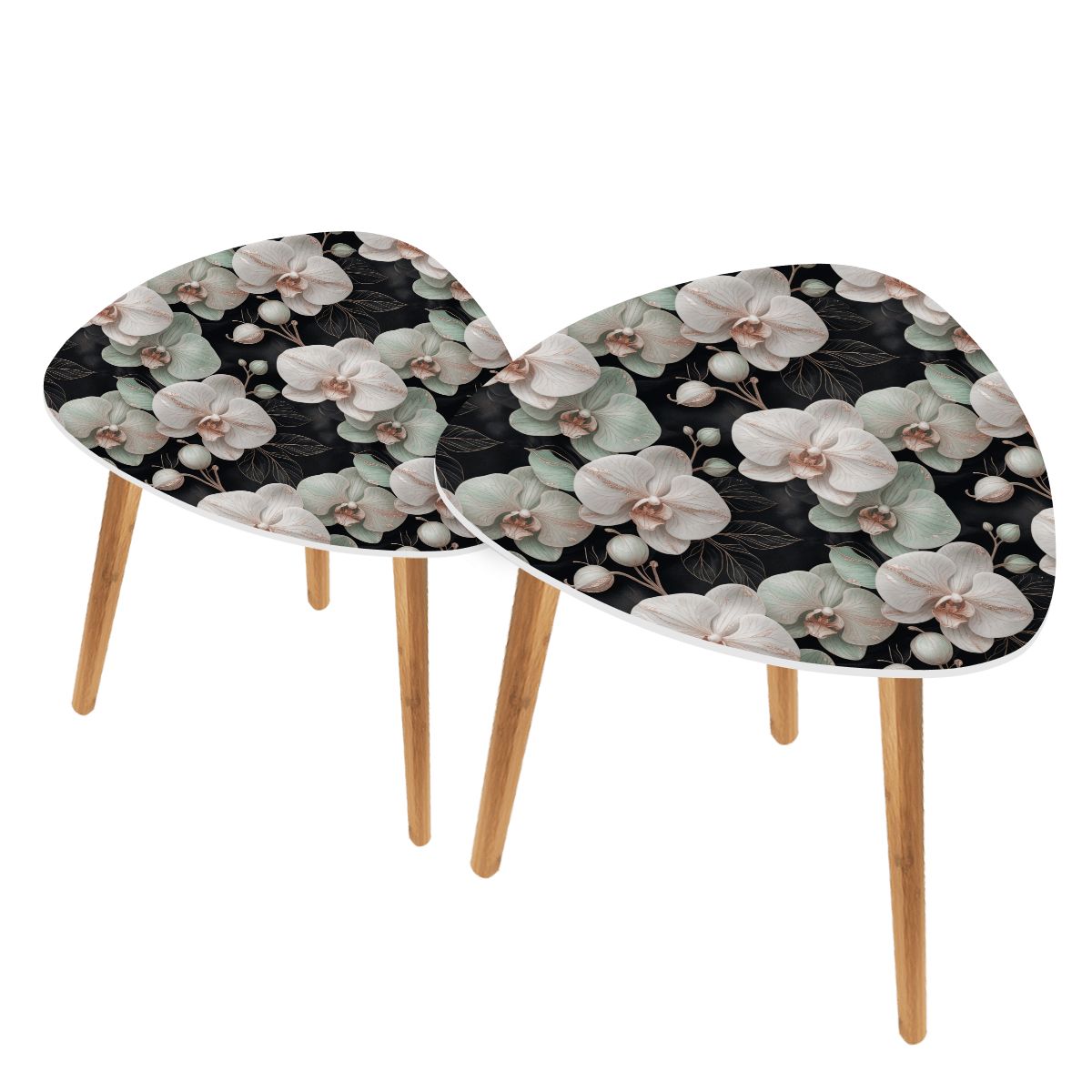 Triangle Coffee Table Set of 2 (Made in USA) 28orchideegesteaop