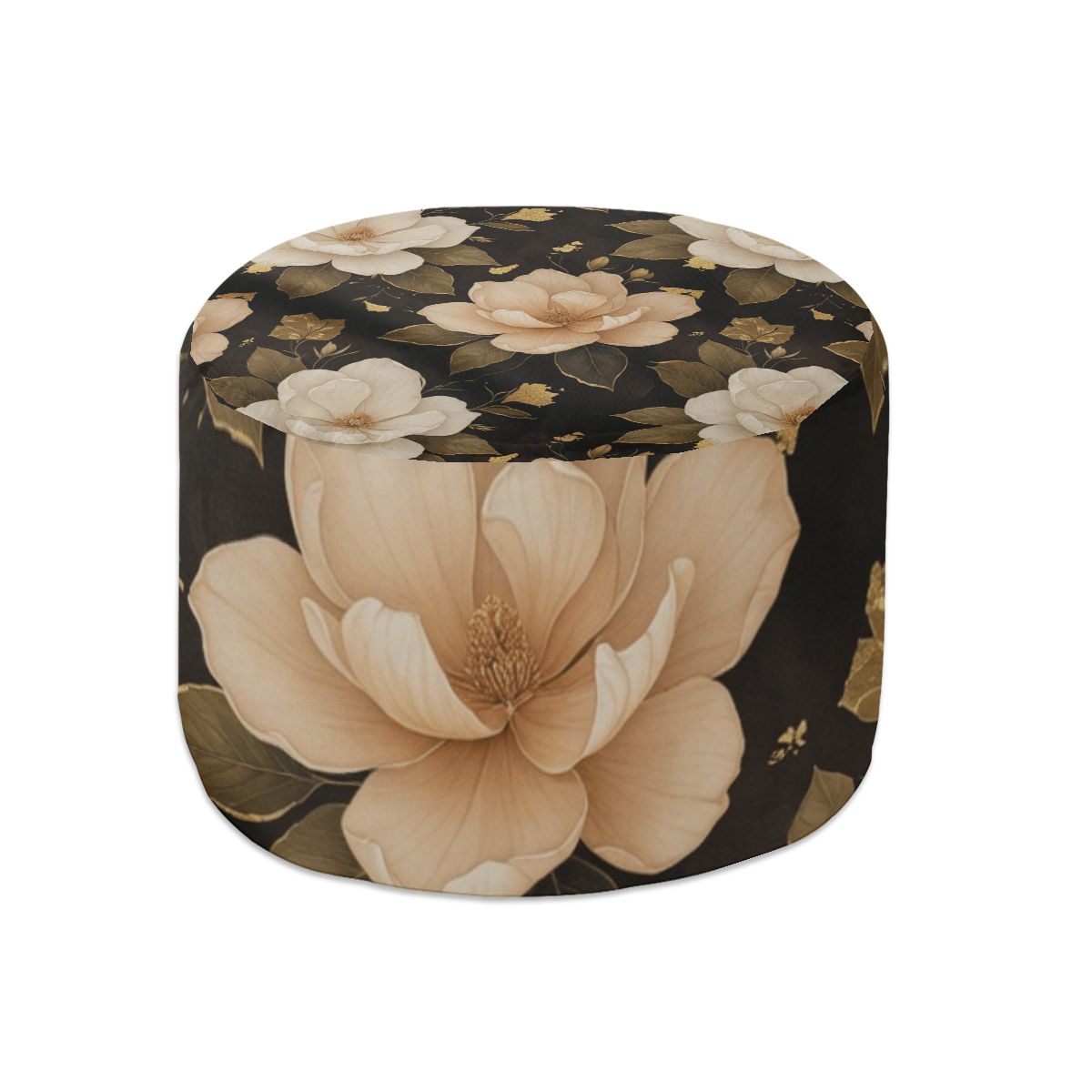 Round Pouf Ottoman 29magnolieluxeaop