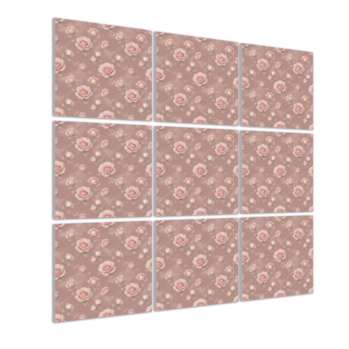 Roze Blush — Acoustic panels, 9 pcs