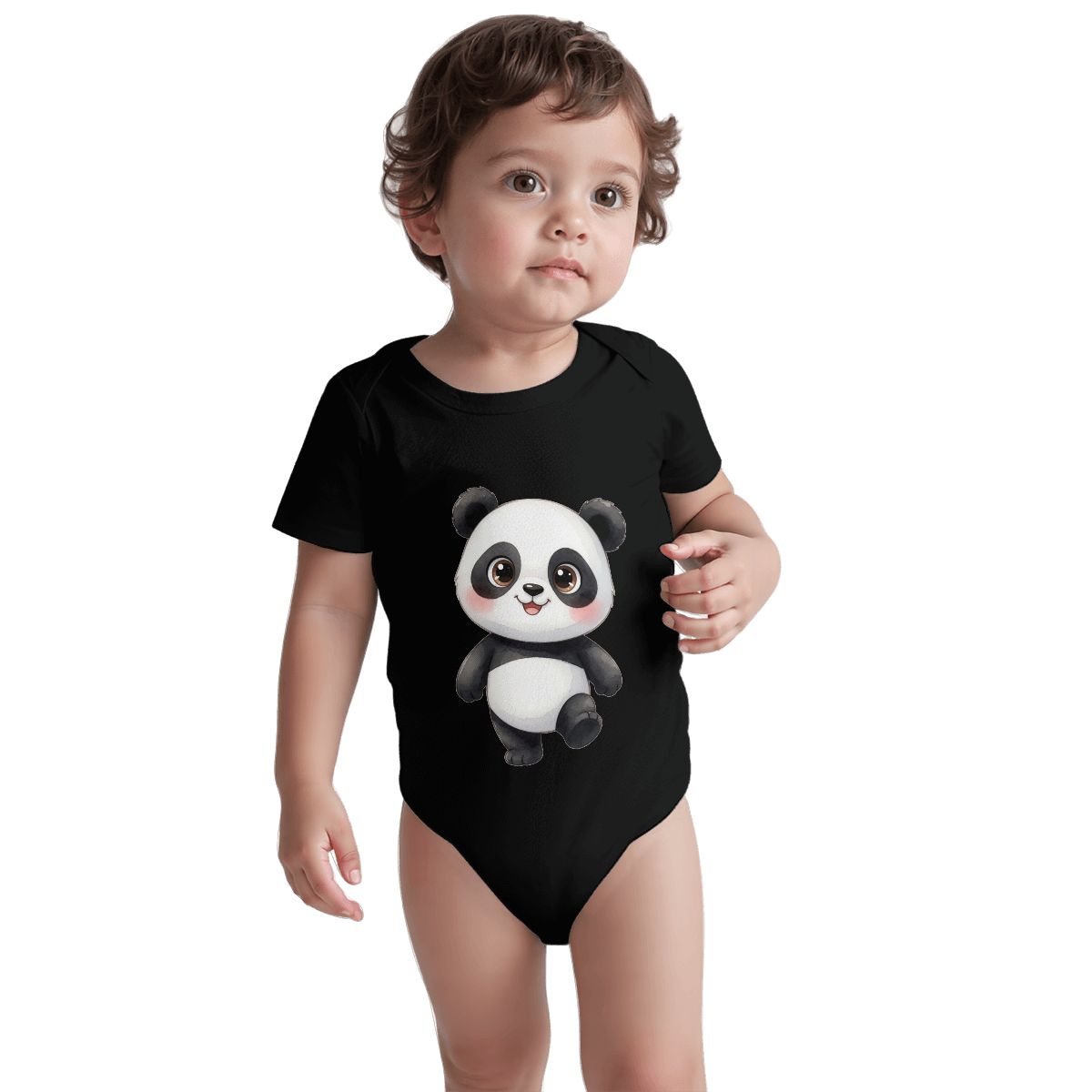 Baby Onesies (Short Sleeve) 02panda