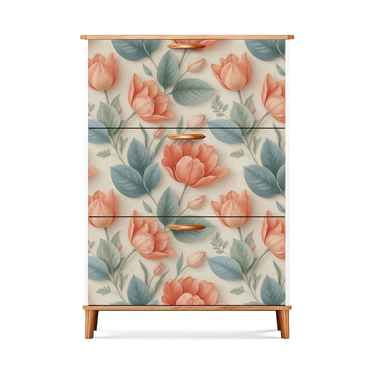 Shoe Cabinet (Made in USA) 39tulipanyv2aop