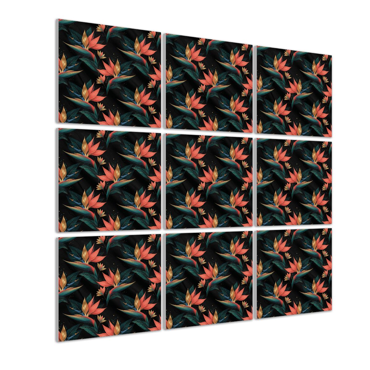 Sound Absorbing Wall Art 9 pcs 25rajskiptakaop