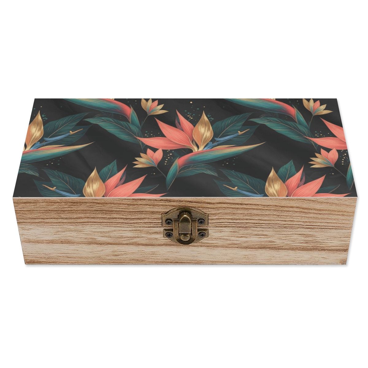 Wooden Storage Box 25rajskiptakaop