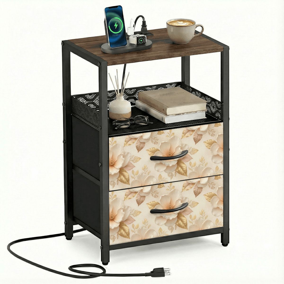 2Drawer Bedside Table 04magnoliechampagneaop