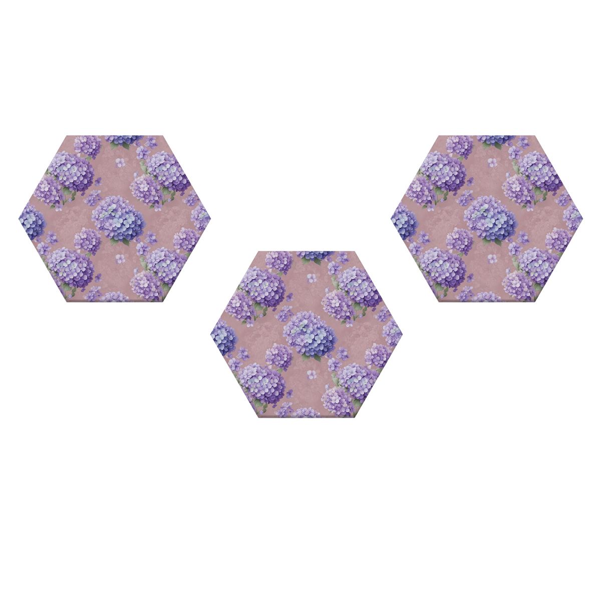 Hortensje Dense — Panele heksagonalne