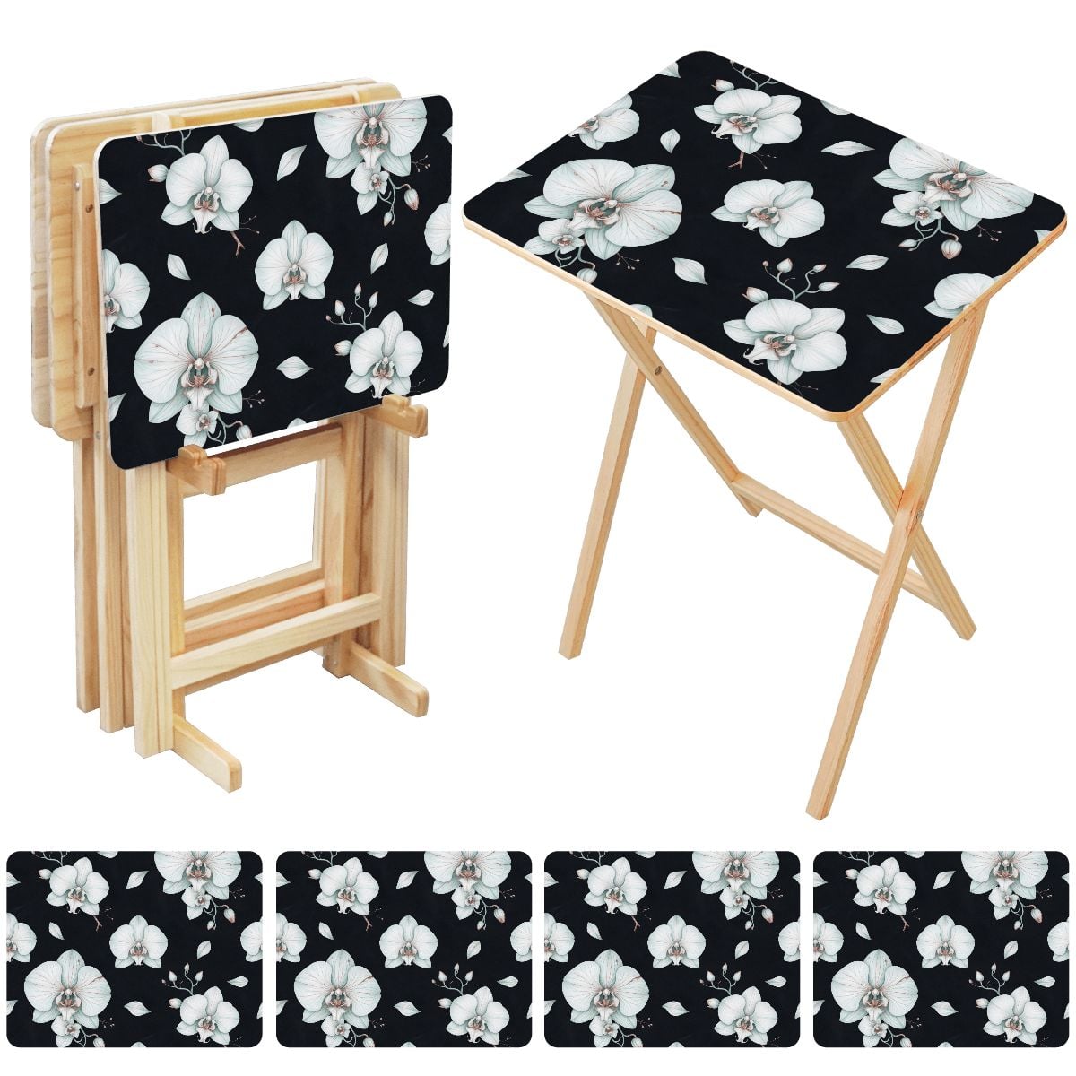 Orchidee Noc — TV tray