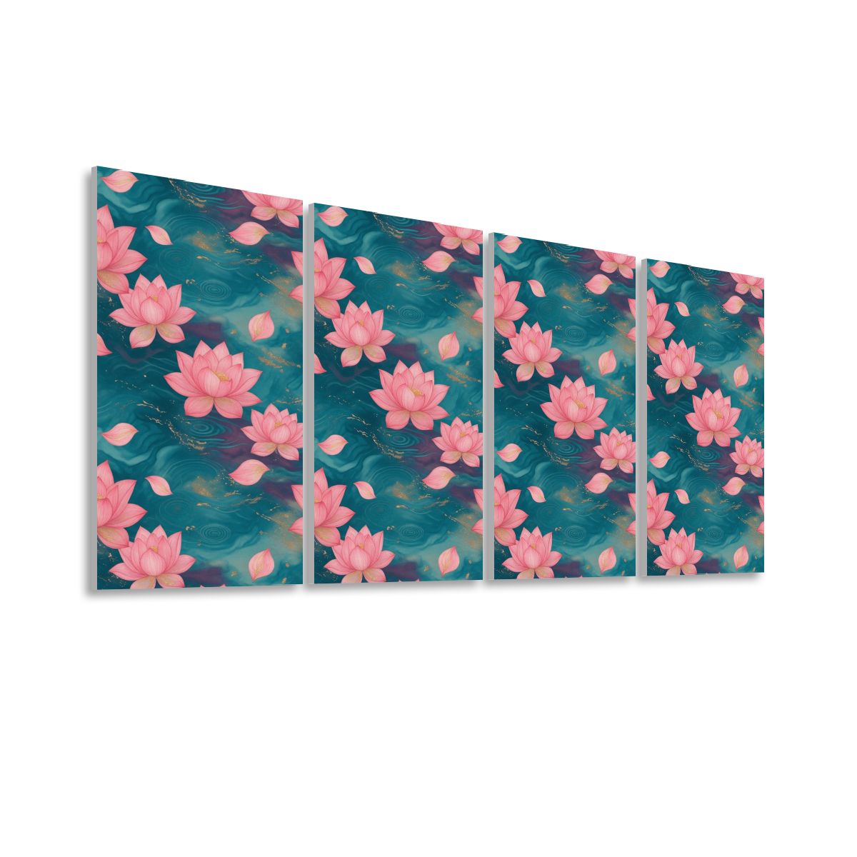 Lotosy Teal — Acoustic panels