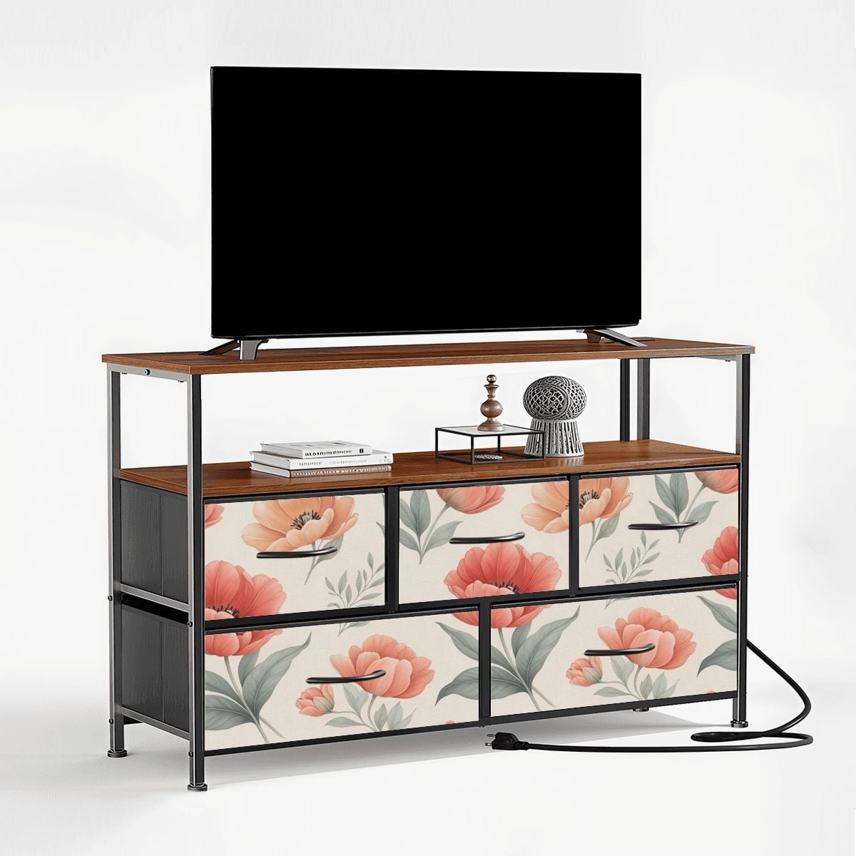 Tulipany Peach — TV stand