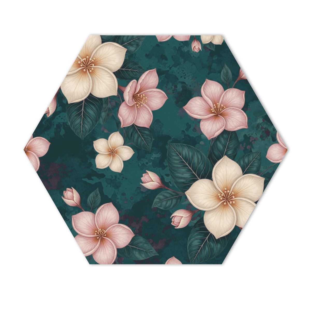 Plumeria Tropik — Hexagon acoustic panel