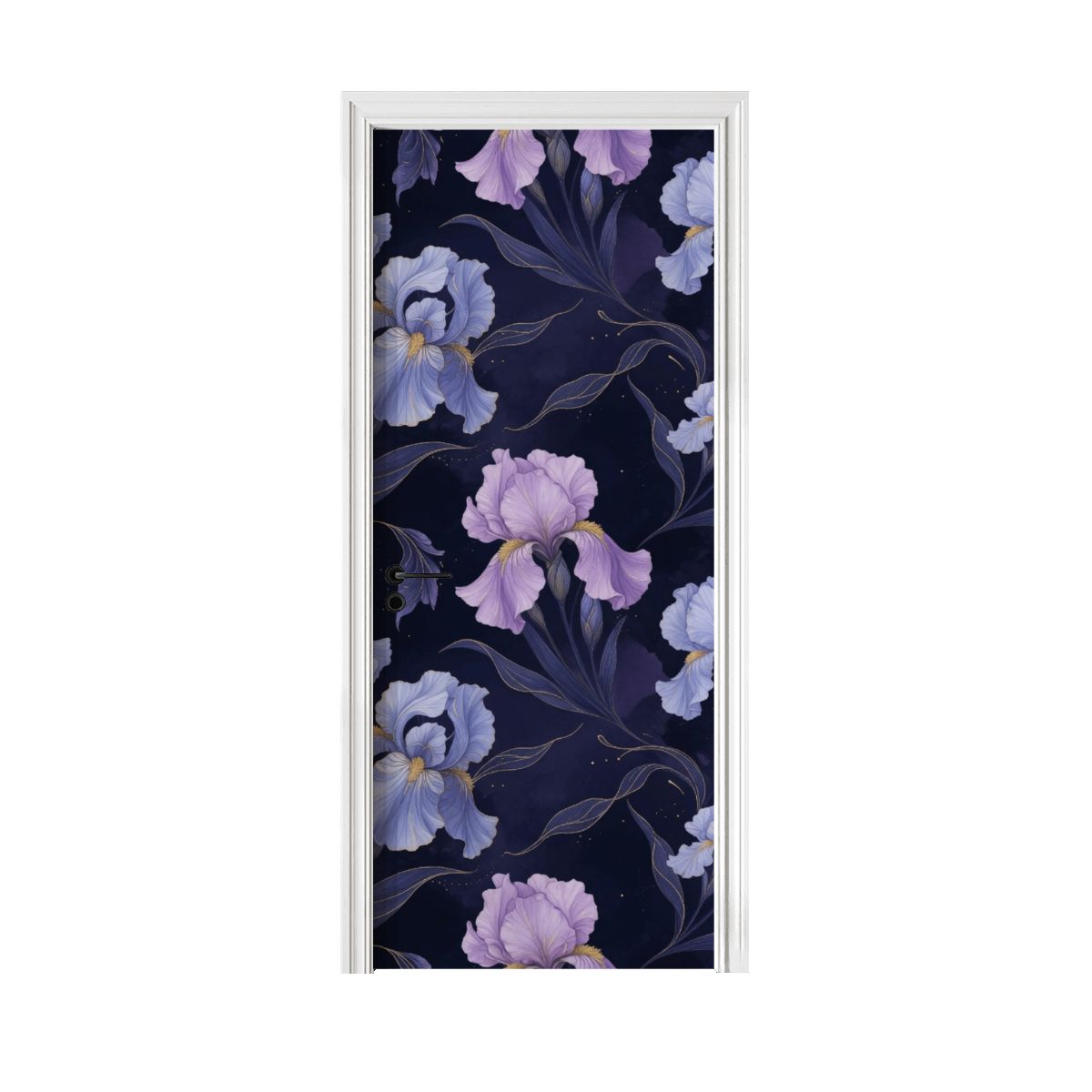 Irysy Indigo — Panel akustyczny na drzwi