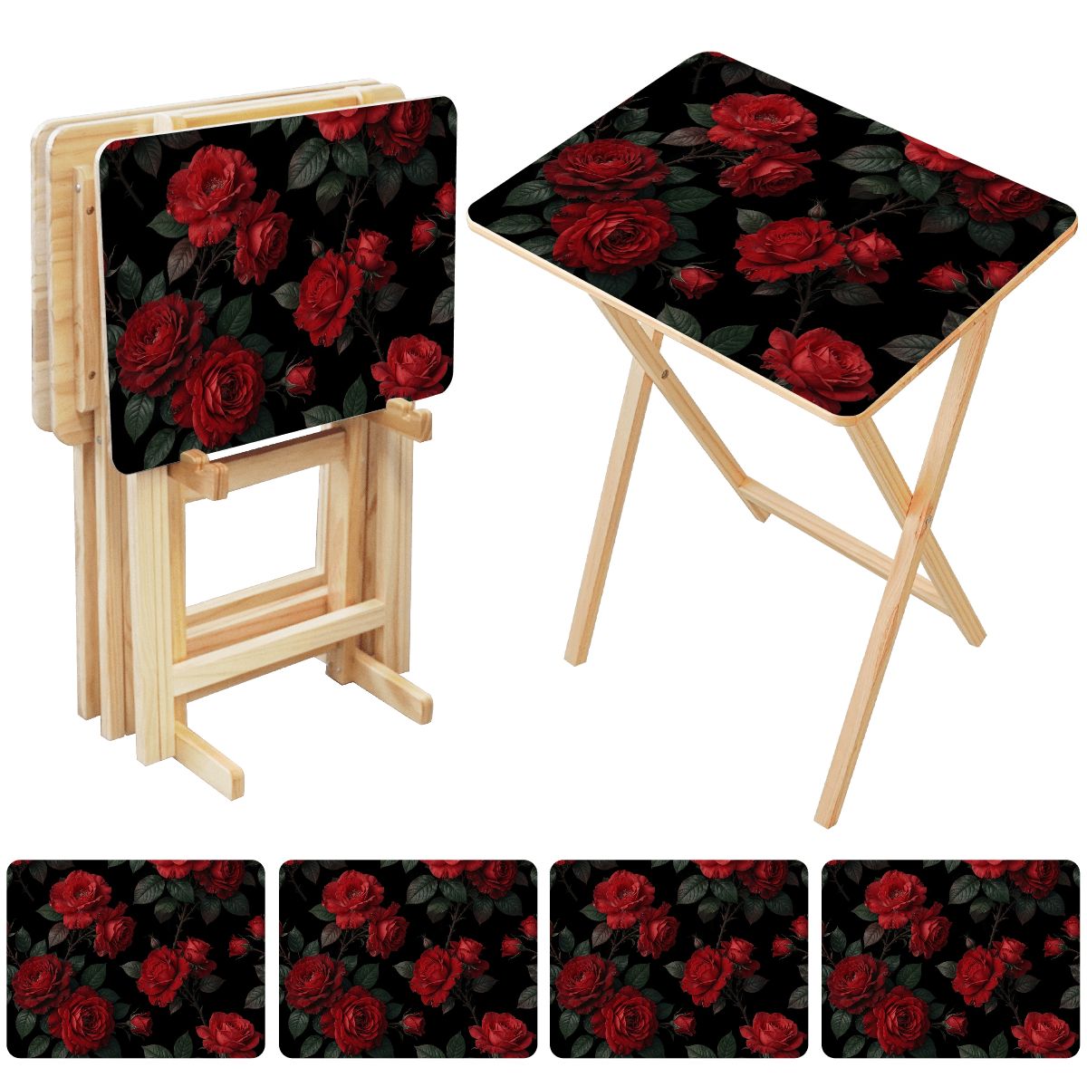 Roze Czerwone — TV tray