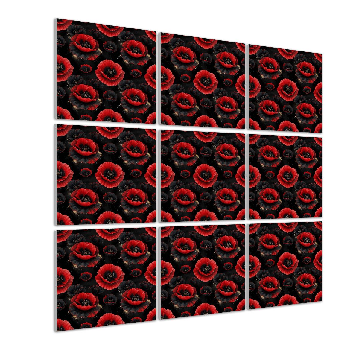 Sound Absorbing Wall Art 9 pcs 17makinoiraop