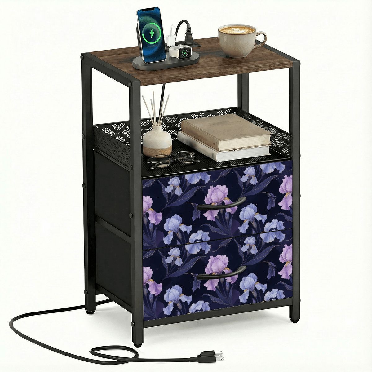 Irysy Indigo — Bedside table