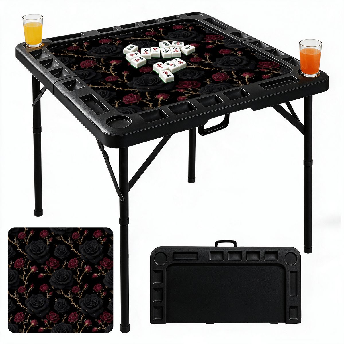 Noir Rose — Mahjong table