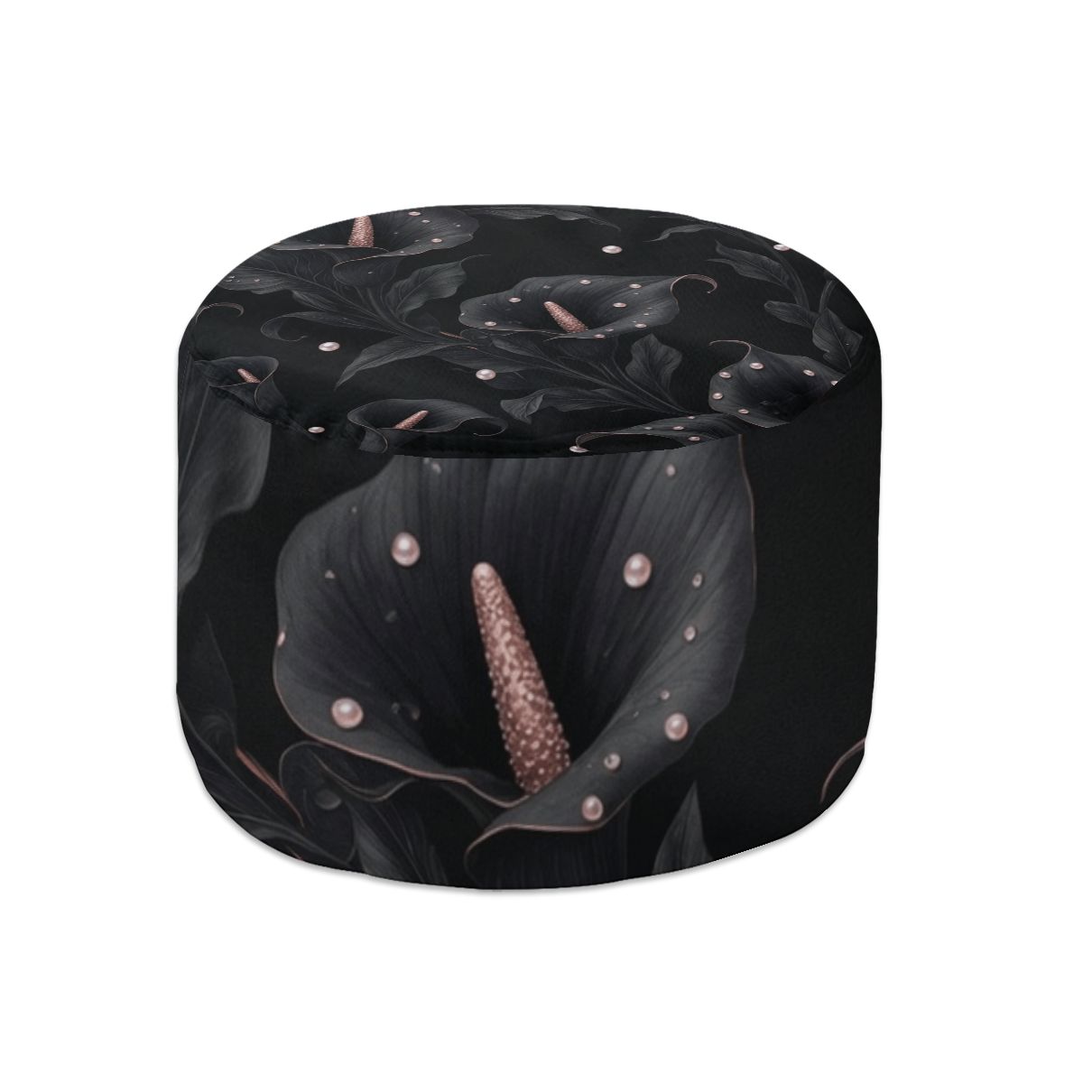Round Pouf Ottoman 05kalienoiraop