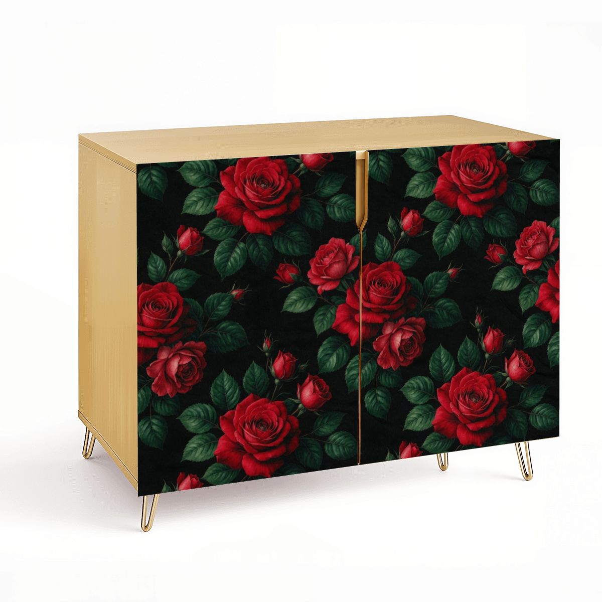 Wooden Storage Cabinet (Made in USA) 37rozeczerwonev2aop
