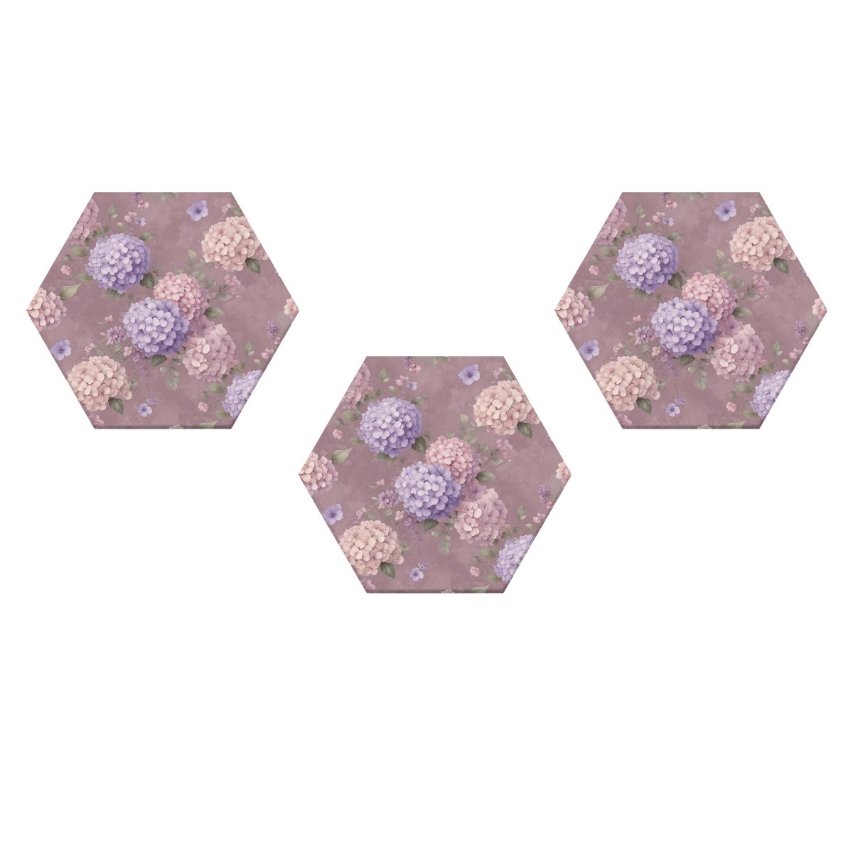 Hortensje Lawenda Ao — Hexagon acoustic panels