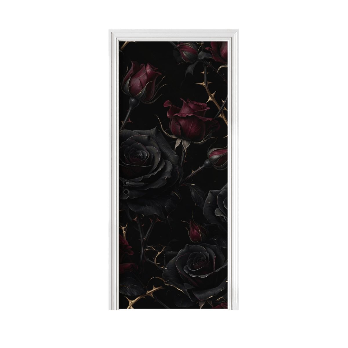 Noir Rose — Acoustic door panel