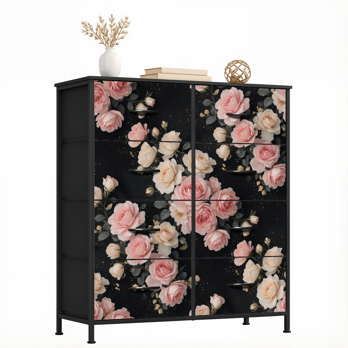 8Drawer Dresser 27rozekaskadaaop